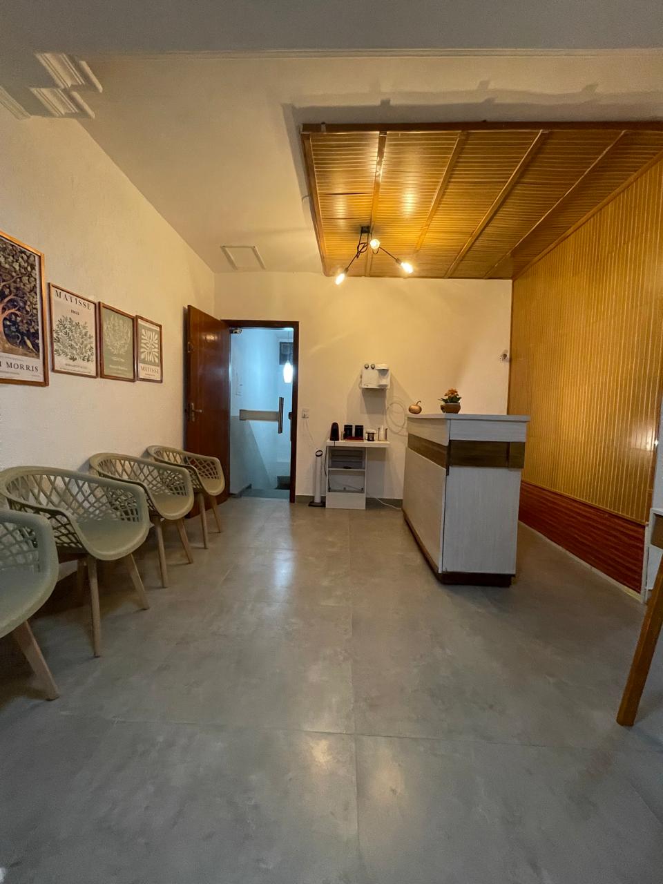 Sala de espera da clínica de fonoaudiologia em Sobradinho DF